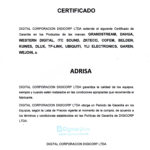 DIGITAL CORPORACION DIGICORP LTDA